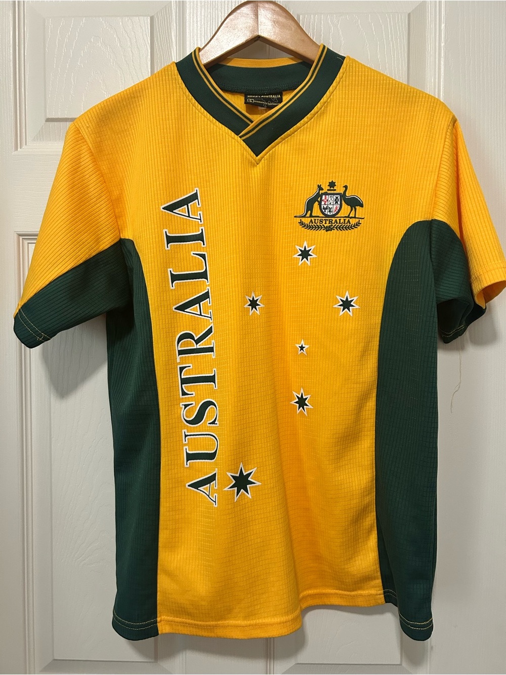 VINTAGE HOXLEY OFFICIAL AUSTRALIA National Team RUGBY Jersey Shirt Men's Size Sm